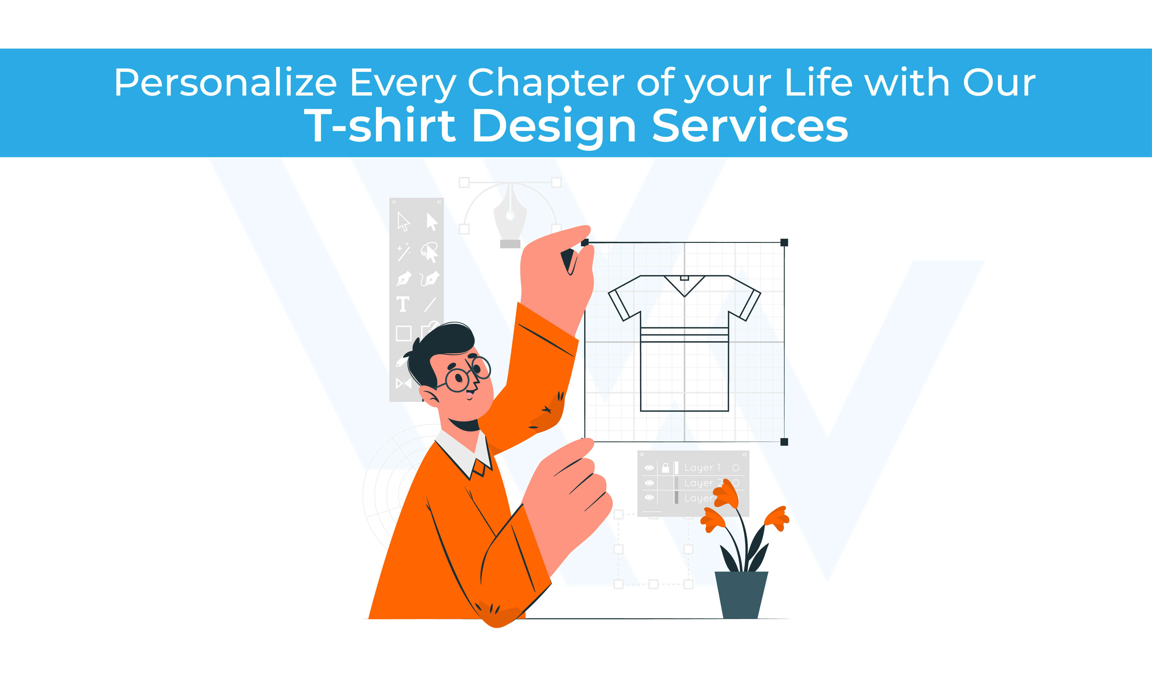 Get the Best T-shirt Design Services to Customize your Tee Shirts